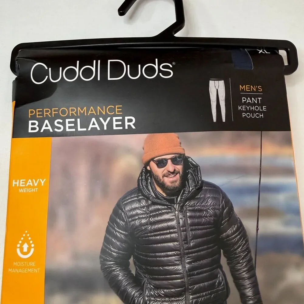 Size XL Cuddl Duds Men's Heavyweight X Fleece Performance Baselayer Pants NWT